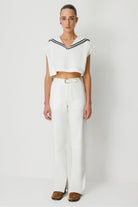 Sail Crop Tshirt - 0