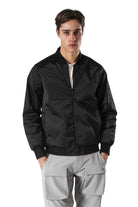 Saten Bomber Ceket - 0