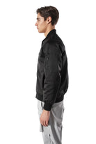 Saten Bomber Ceket - 1