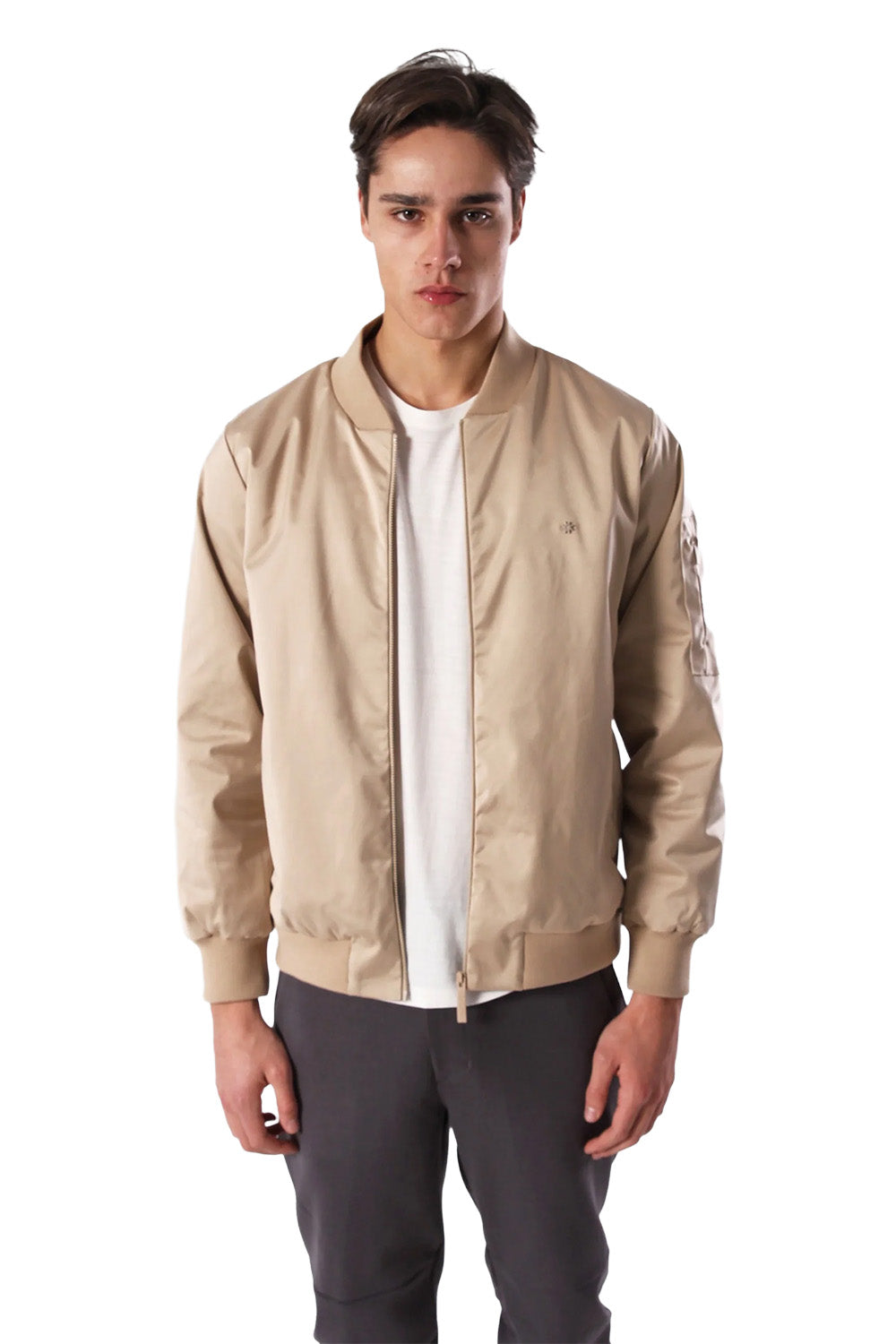 Saten Bomber Ceket - 0