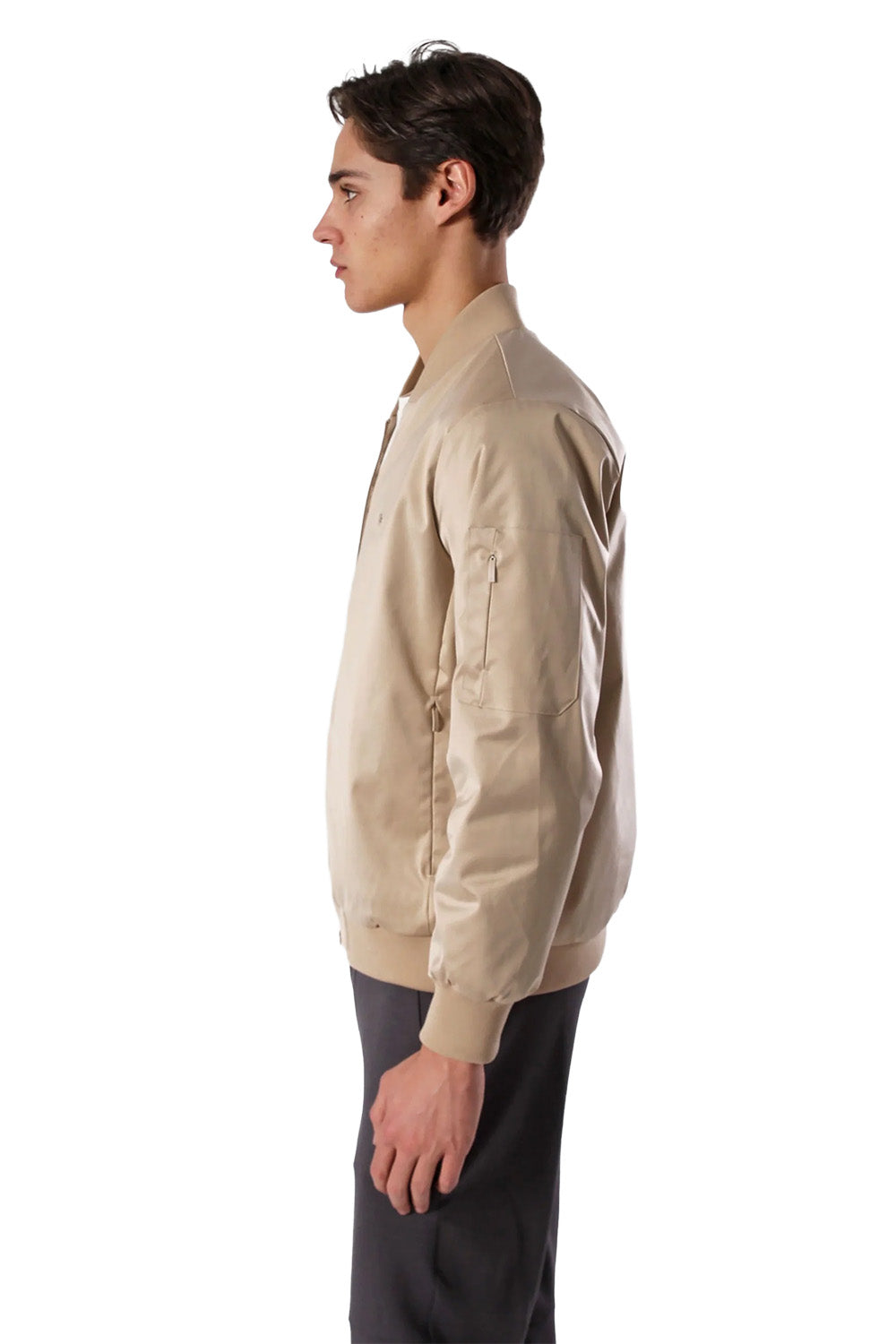 Saten Bomber Ceket - 2