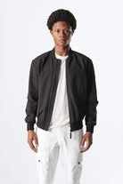 Dokulu Insulated Bomber Ceket - 0