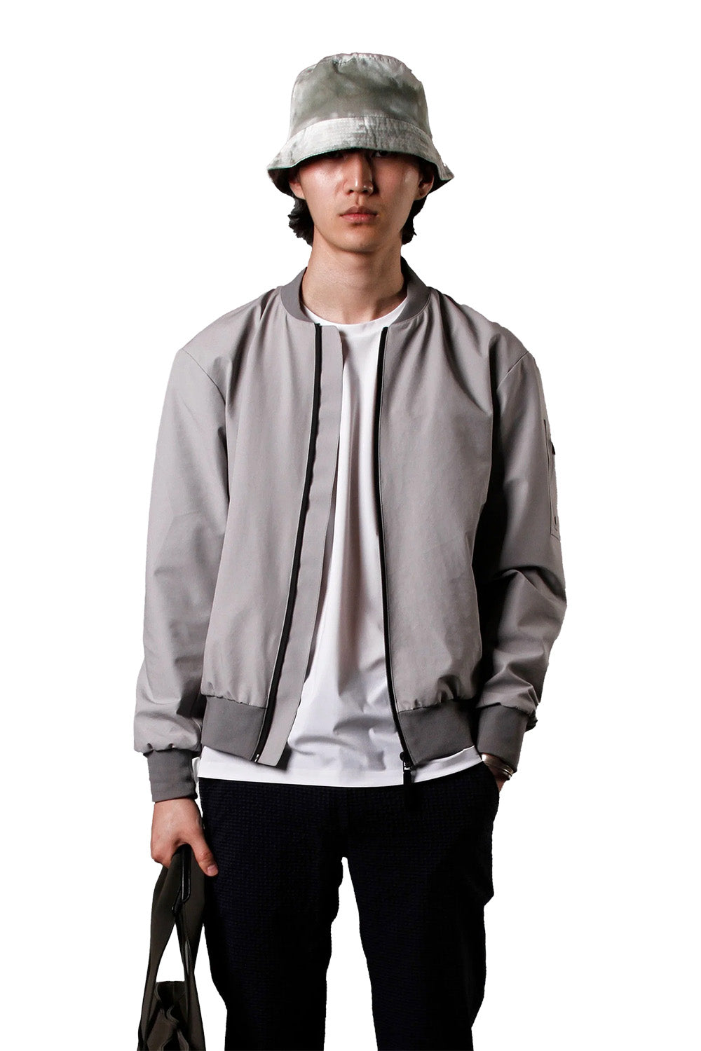 Dokulu Insulated Bomber Ceket - 0