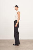 Füme Flare Kesim Pantolon - 0