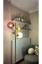 Floral Lambader - Multicolour - 4