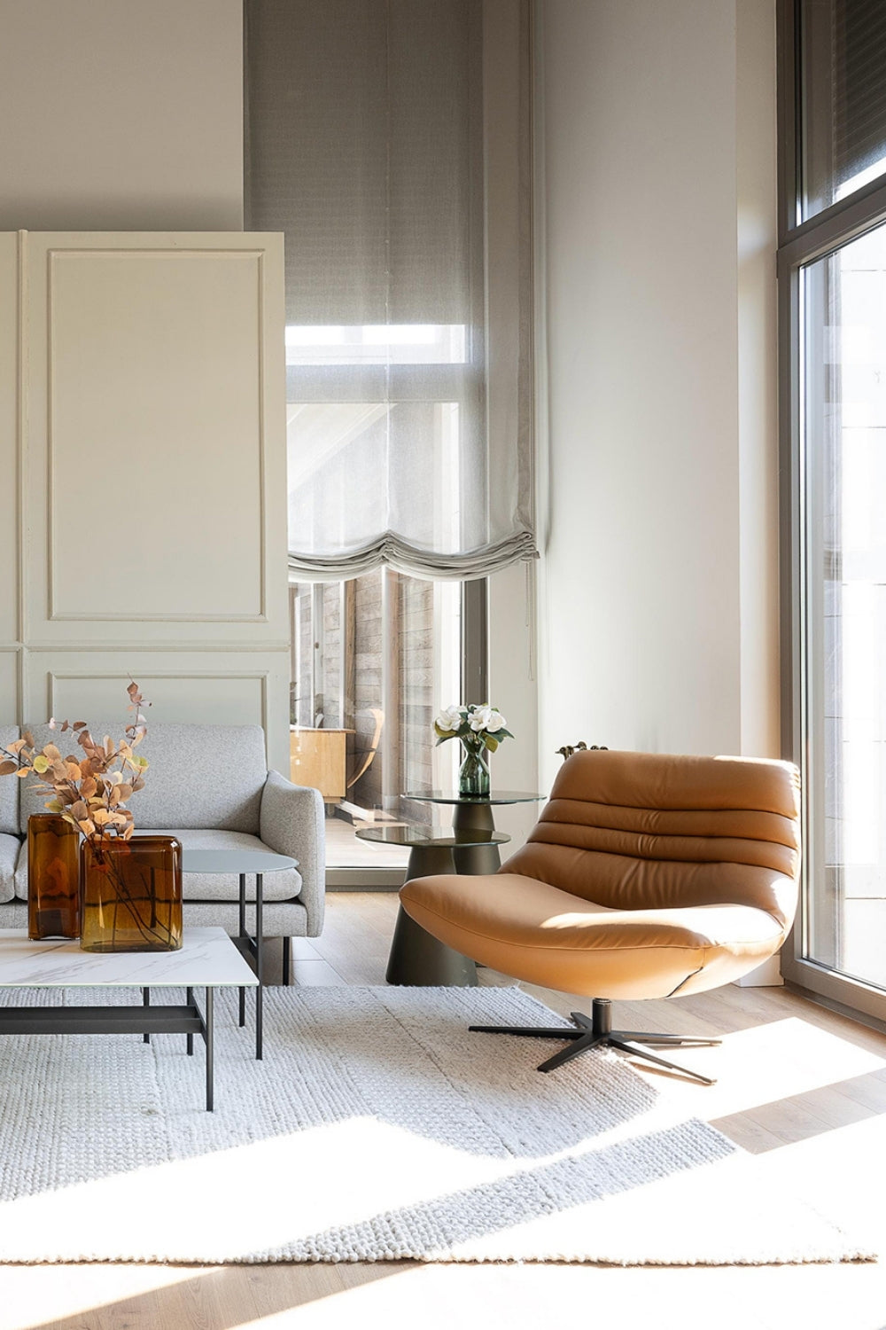 Albert Berjer Koltuk | Döner Ayaklı Modern Tasarım - 4