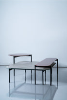 Berlin Sehpa Seti (3’Lü) | Geometrik Tasarım, Modern & Minimal Çift Sehpa - 2