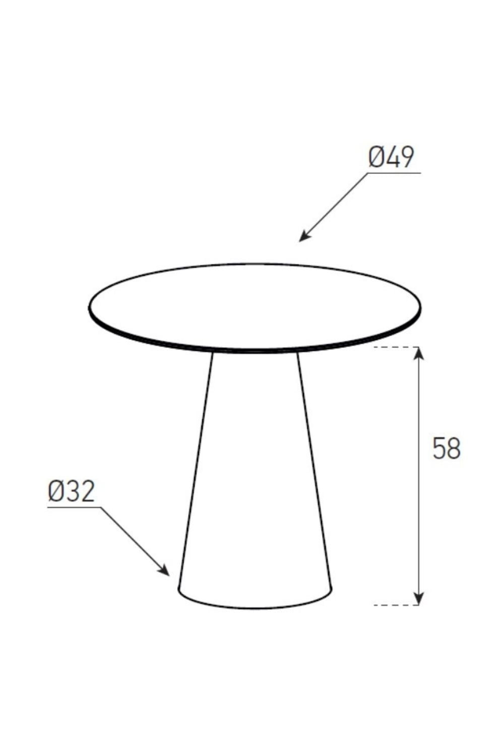 Modern Yeşil Sehpa Cone | Yeşil Tonlarıyla Salon Ve Balkon İçin Dekoratif Sehpa - 2