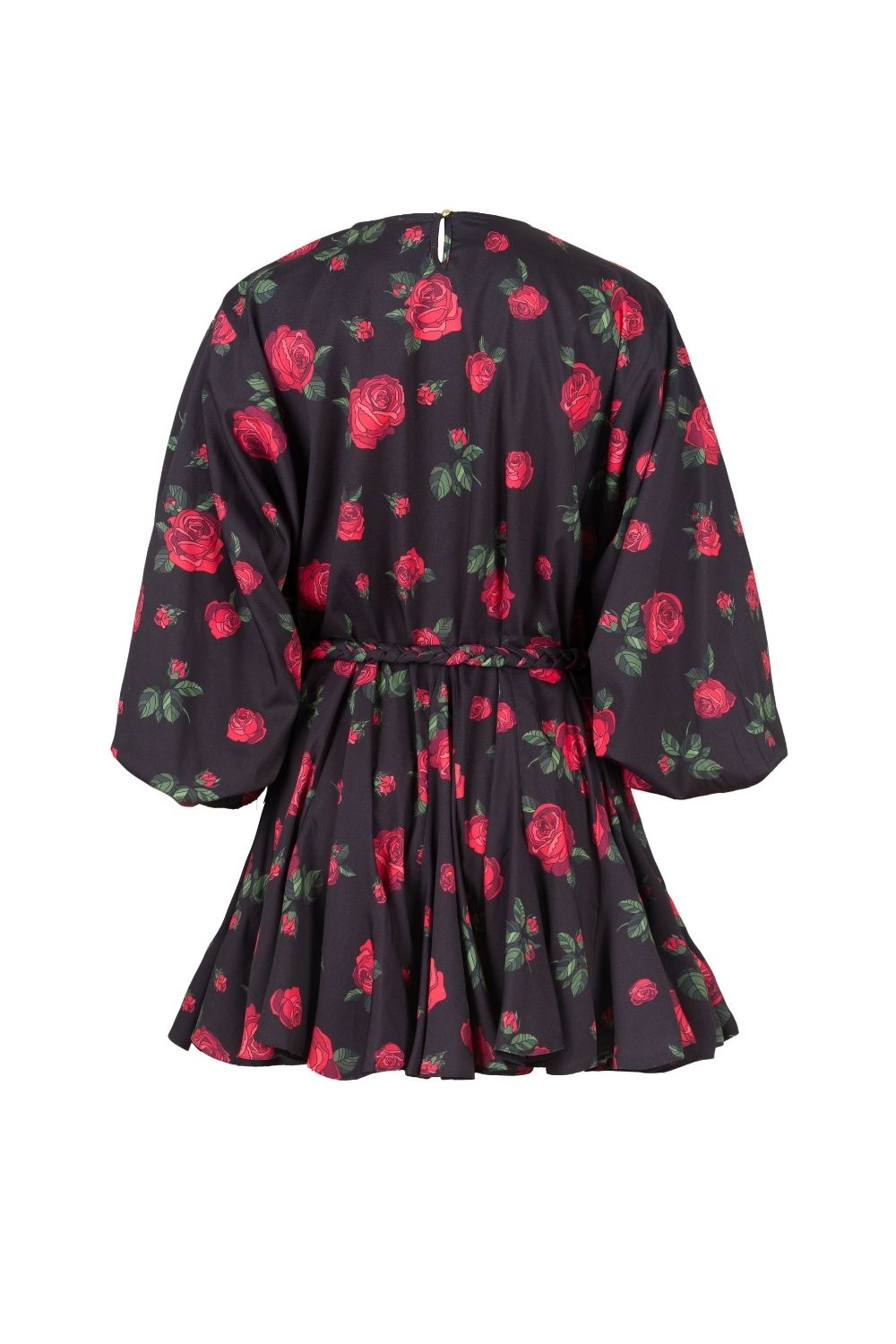 Elora Çiçek Desenli Mini Elbise - 2