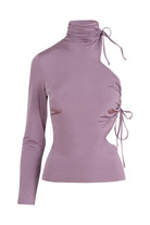 Molly Lila Tek Kol Bluz - 1