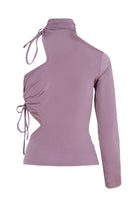 Molly Lila Tek Kol Bluz - 2