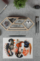 Mini Slash Masa Düzenleyici (Gri) - 0