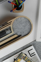 Mini Round Masa Düzenleyici (Gri) - 8