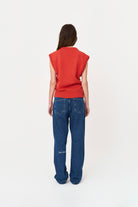 Nakışlı Mercan Süveter - 4