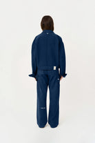 Box Fit Mavi Ceket - 4