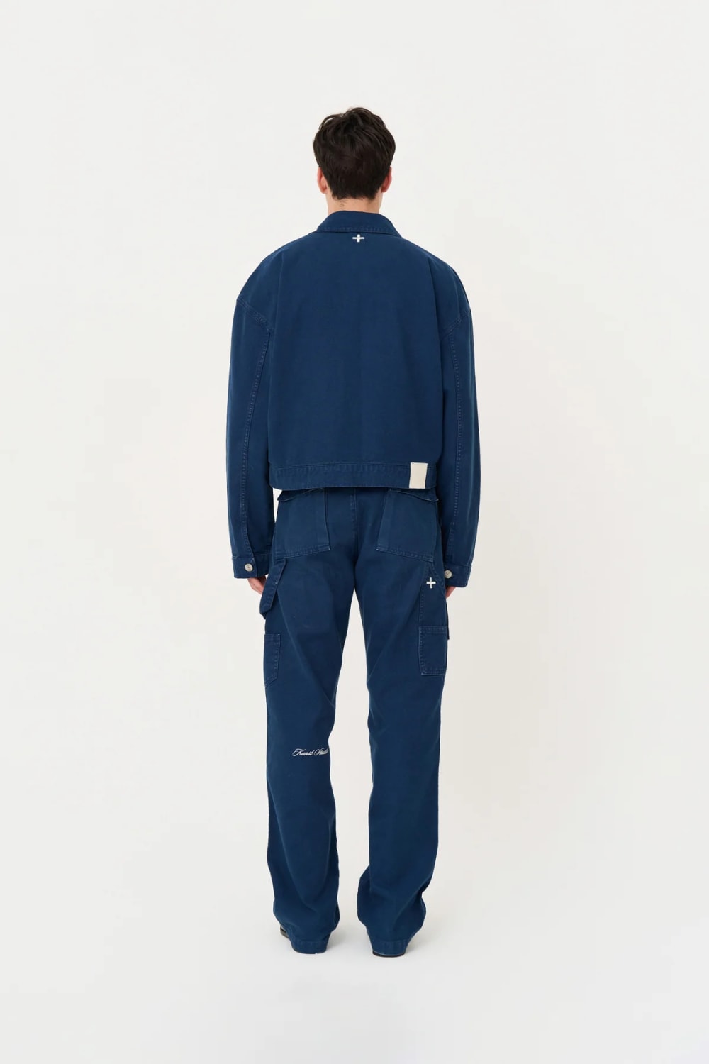 Box Fit Mavi Ceket - 6