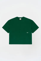 Kısa Kollu Baskılı Box Fit Yeşil T-Shirt - 2