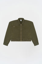 Box Fit Haki Ceket - 0