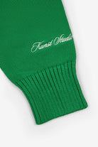 Nakışlı Yeşil Hırka - 9