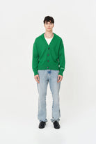 Nakışlı Yeşil Hırka - 5