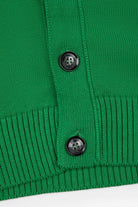 Nakışlı Yeşil Hırka - 8