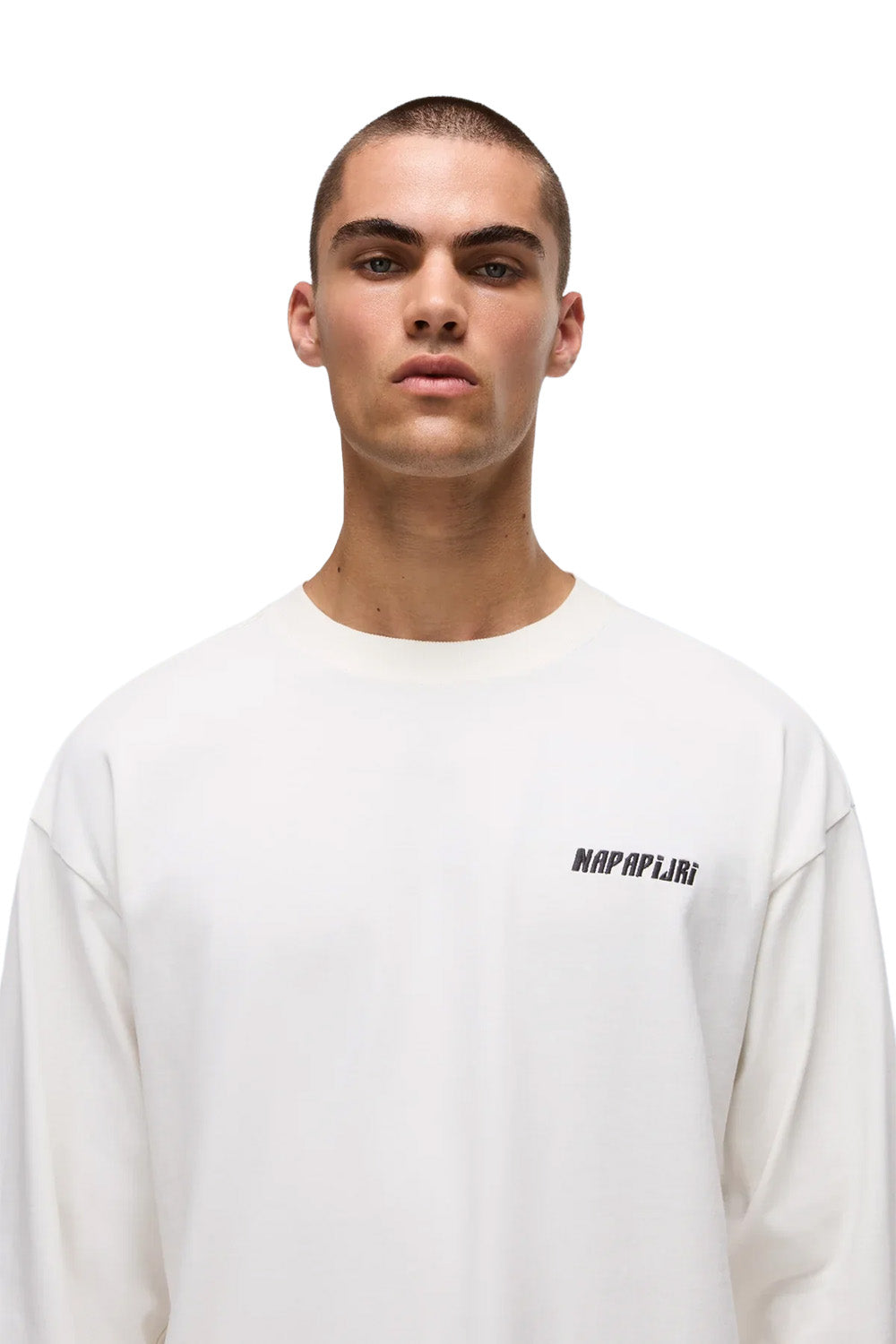 Coldirai White Heron Uzun Kollu Beyaz T-Shirt - 2