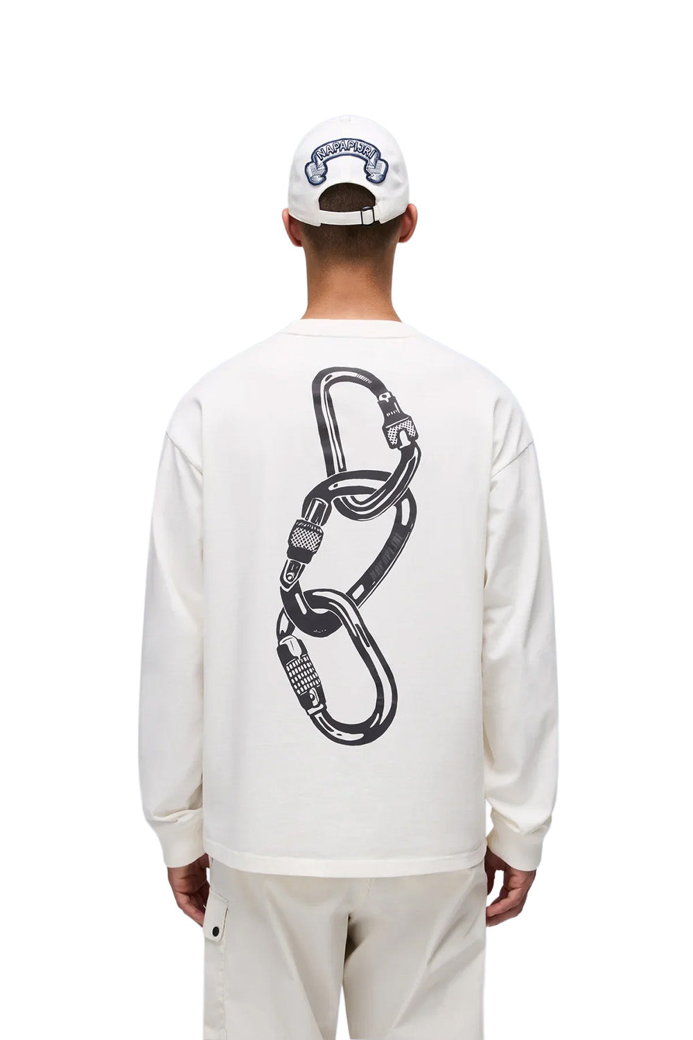 Coldirai White Heron Uzun Kollu Beyaz T-Shirt - 4