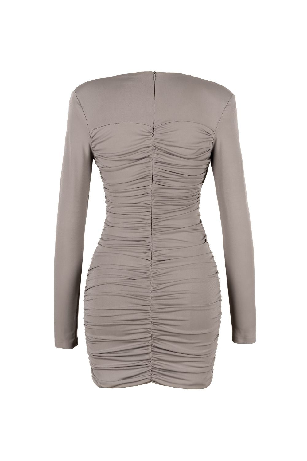 Eleni Drapeli Vizon Mini Elbise - 3