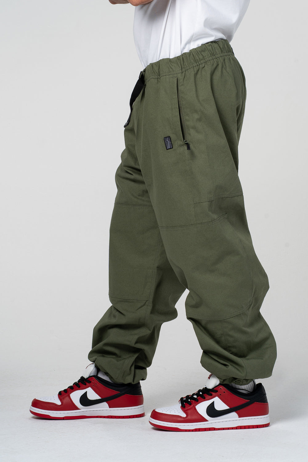 Double Knee Pant Khaki - 3