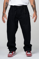Double Knee Pant Black - 1