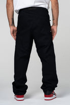 Double Knee Pant Black - 2