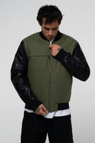 Bomber Jacket Khaki - 1