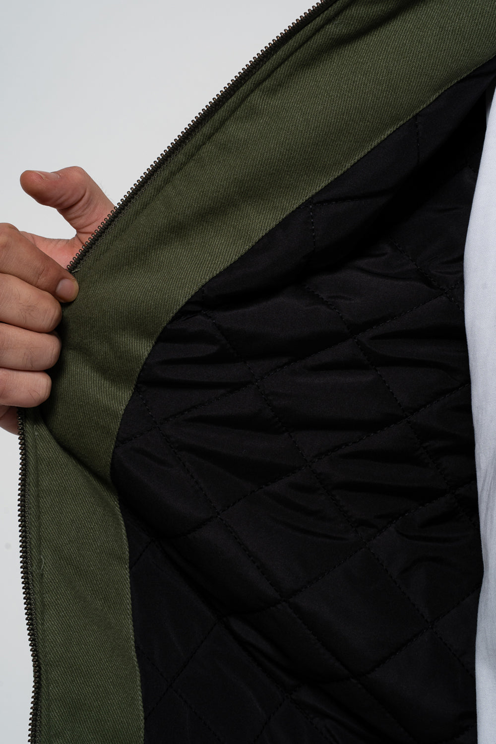 Bomber Jacket Khaki - 6