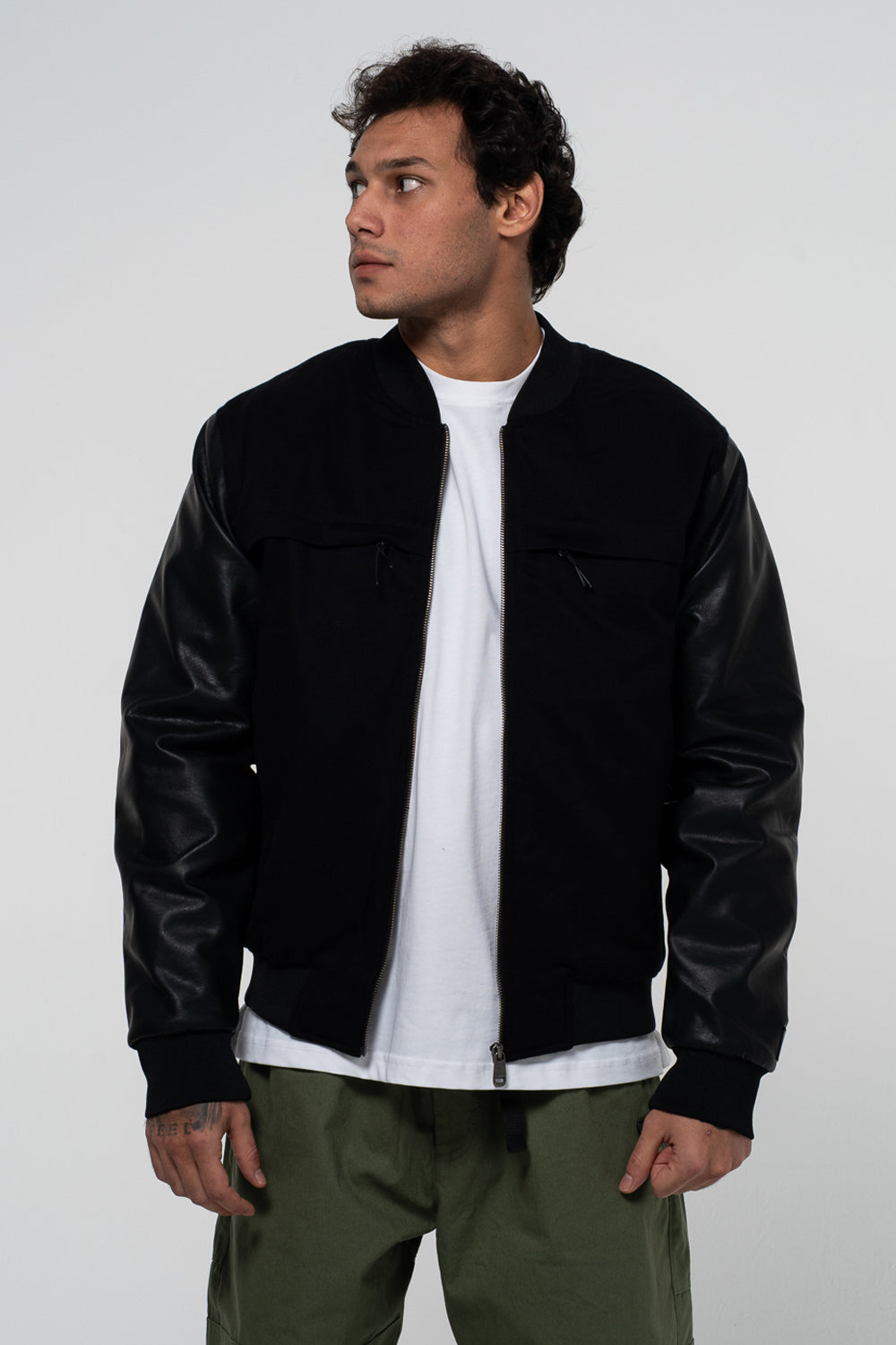 Bomber Jacket Black - 1