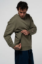 Sweatshirt Khaki - 3