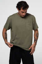 Pocket Tee Khaki - 0