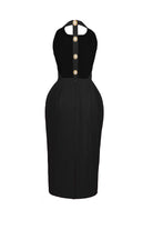 İnci Dress Sırt Dekolteli Maxi Elbise - 1