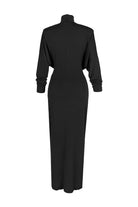 Tokalı Uzun Elbise - 1