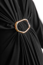 Tokalı Uzun Elbise - 2