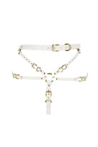 Enygma Harness White Gold Deri Aksesuar - 3