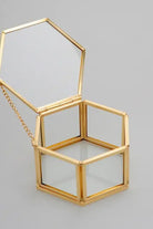 Pirinç Gold Takı Aksesuar Yüzük Kutusu 11x10x6cm - 3