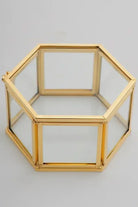 Pirinç Gold Takı Aksesuar Yüzük Kutusu 11x10x6cm - 4