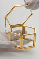 Pirinç Gold Takı Aksesuar Yüzük Kutusu 11x10x6cm - 5