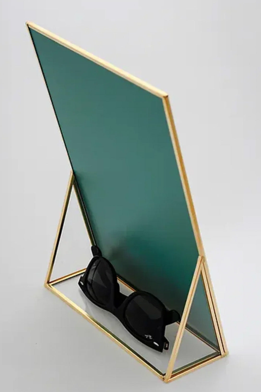 Pirinç Gold Masaüstü Makyaj Aynası 30x20cm - 3