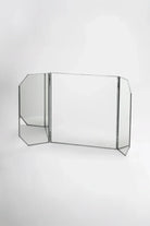 Gümüş Masaüstü Makyaj Aynası 60x30cm - 0