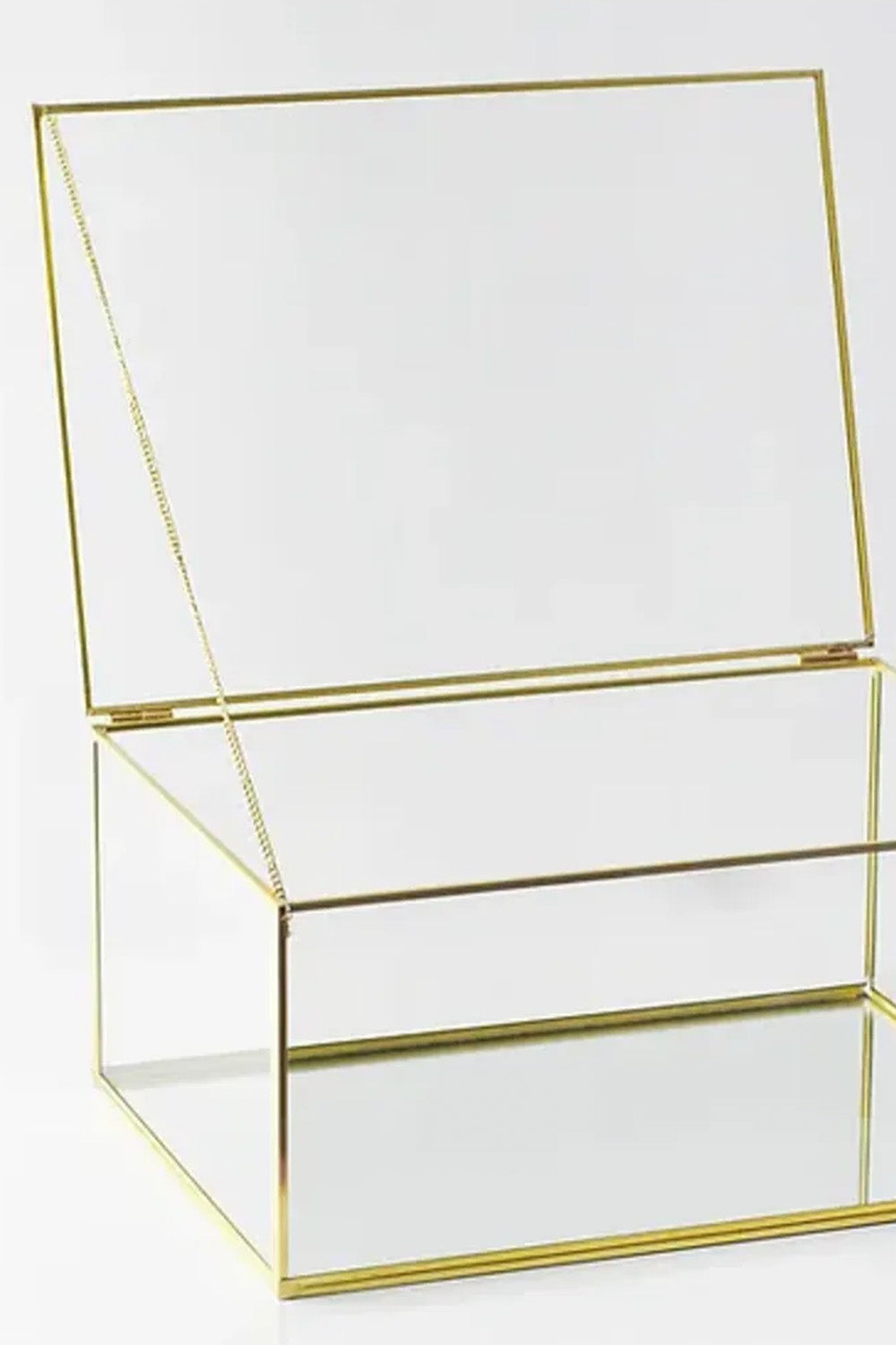 Pirinç Gold Takı Aksesuar Çikolata Kutusu Damat Bohçası Organizer 35x25x15cm - 1