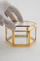 Pirinç Gold Takı Aksesuar Yüzük Kutusu 20x10x6cm - 2