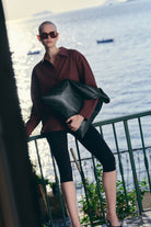 Savanna Vegan Deri Hobo Çanta - 0