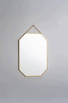 Pirinç Gold Duvar Askılı Ayna 30x20cm - 0