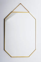 Pirinç Gold Duvar Askılı Ayna 30x20cm - 4